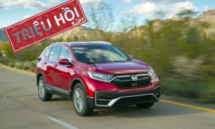 Triệu hồi hàng loạt xe Honda vì lỗi dây đai an toàn